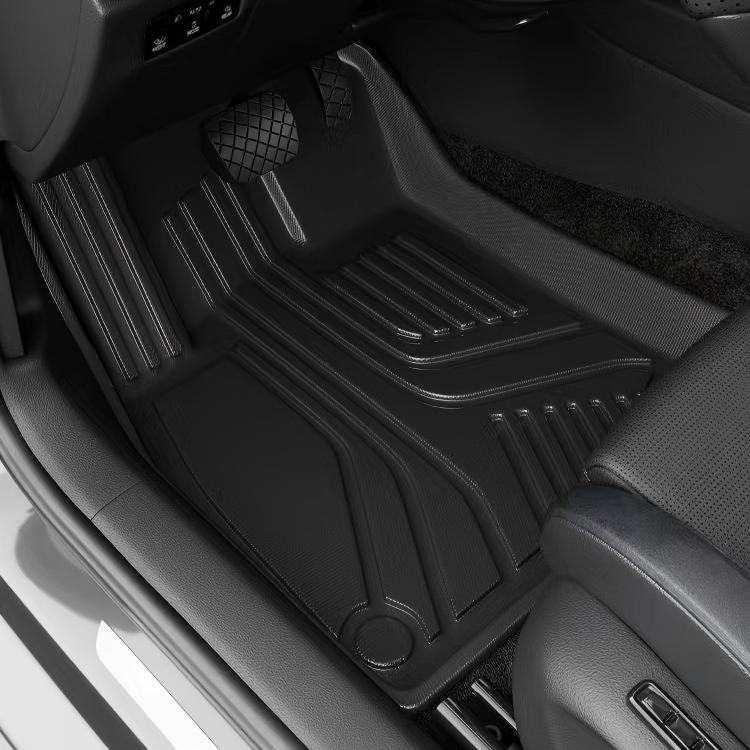 Custom-Fit TPE Car Floor Mats, Heavy-Duty 3D Molded, Waterproof, Eco-Friendly & Pedal-Safe