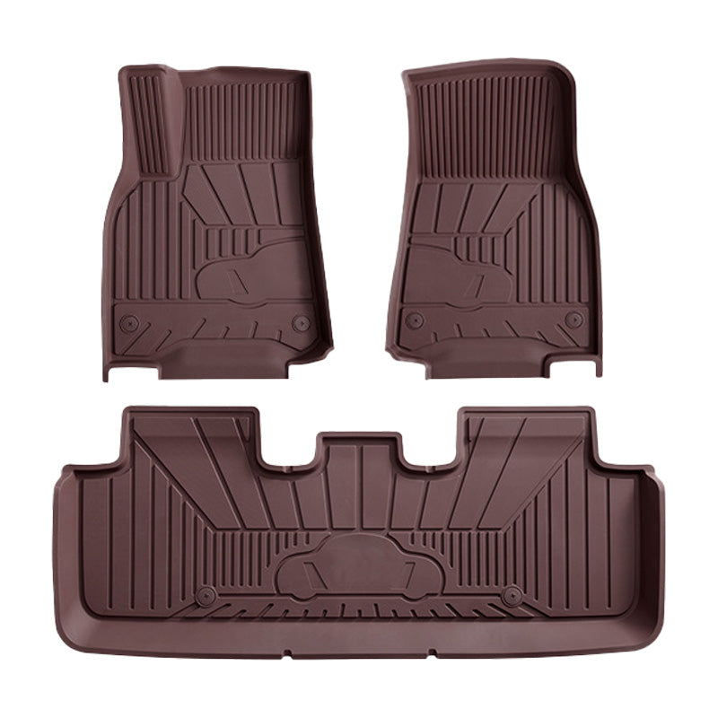 Custom-Fit TPE Car Floor Mats, Heavy-Duty 3D Molded, Waterproof, Eco-Friendly & Pedal-Safe