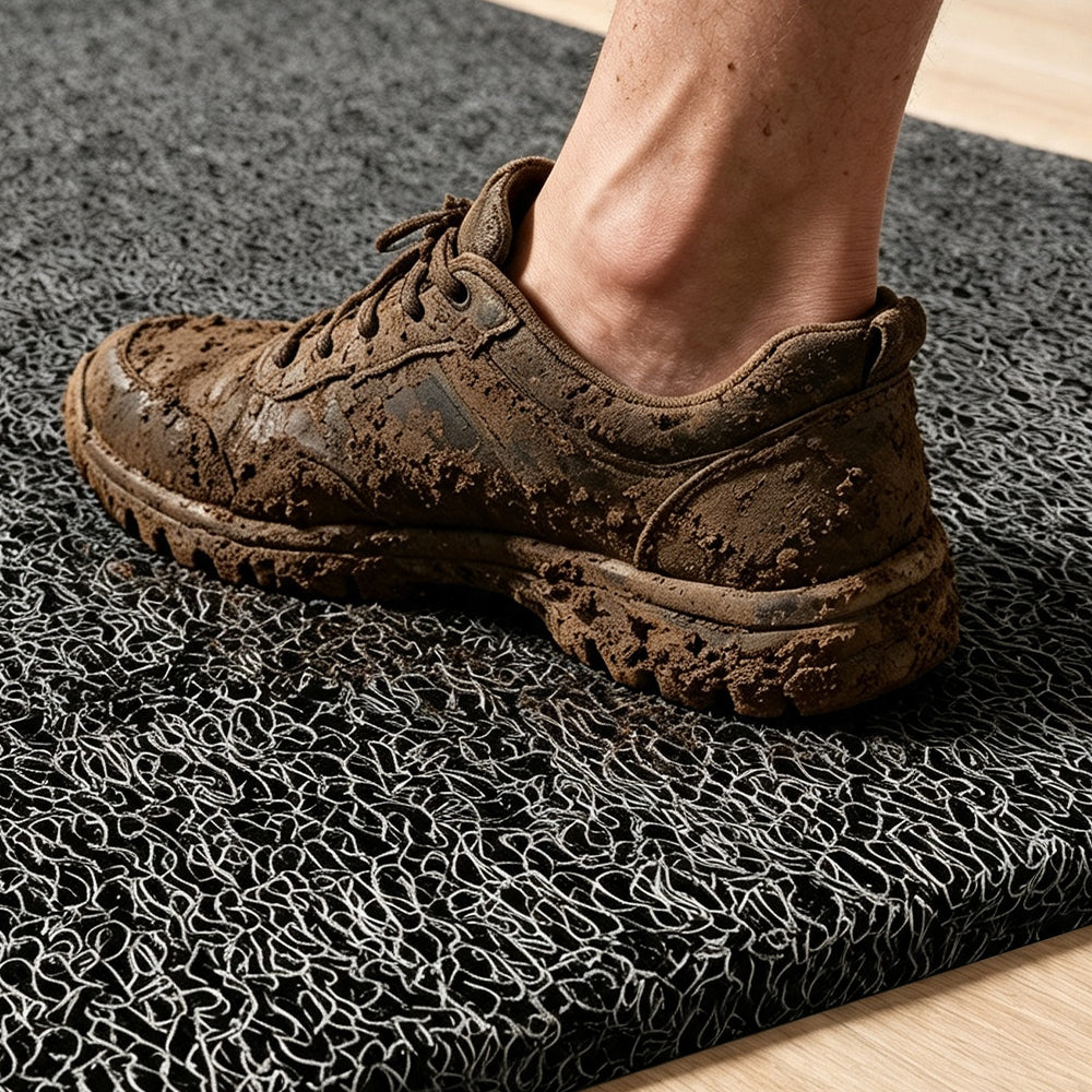 Soft PVC Drainage Floor Mat, Custom Thickness 1.5–2cm, Indoor & Outdoor, Wholesale