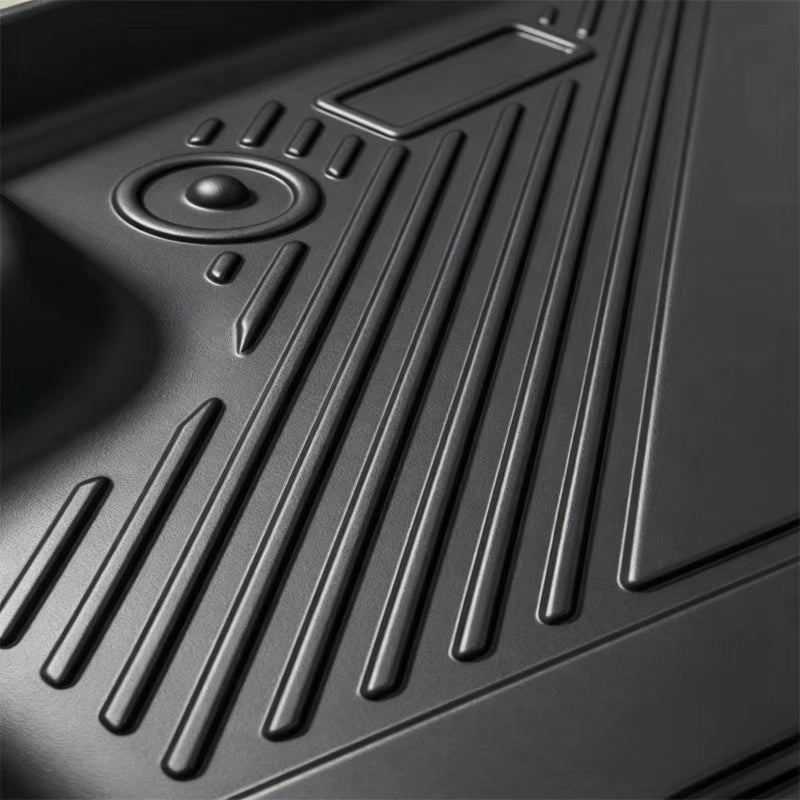 Custom-Fit TPE Car Floor Mats, Heavy-Duty 3D Molded, Waterproof, Eco-Friendly & Pedal-Safe