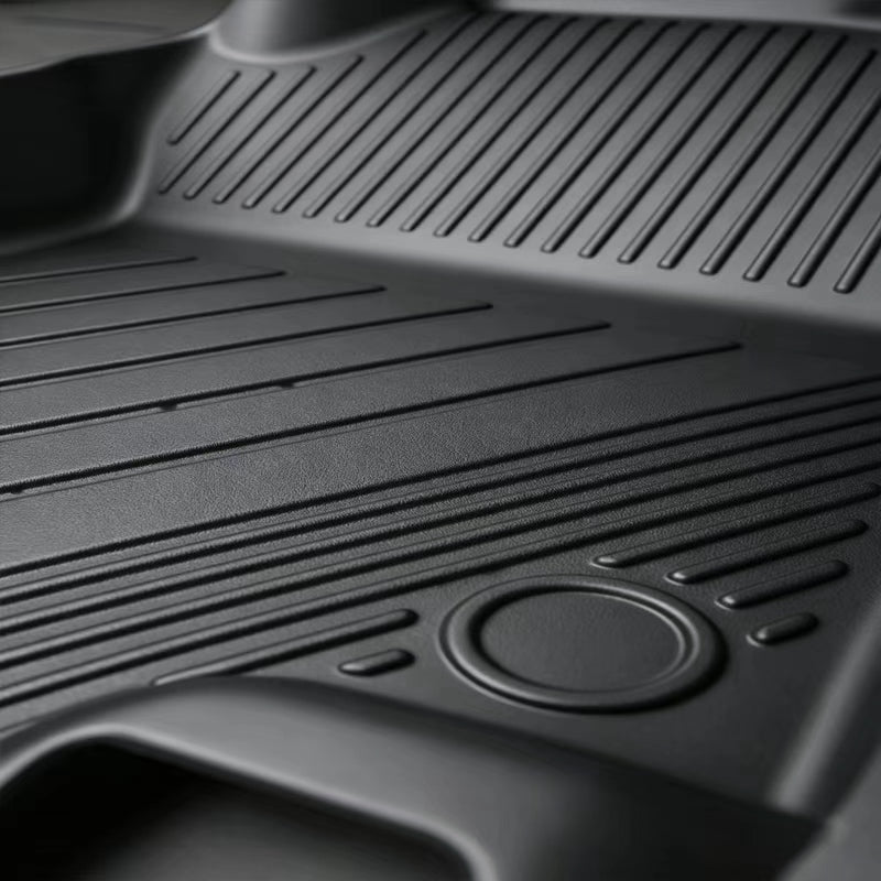 Custom-Fit TPE Car Floor Mats, Heavy-Duty 3D Molded, Waterproof, Eco-Friendly & Pedal-Safe