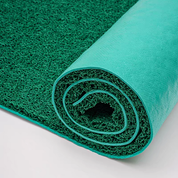 Foam-Backed PVC Coil Door Mat, Soft-Cushion Anti-Slip, Dirt-Scraping, Waterproof, Commercial & Home Use