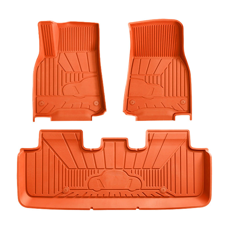 Custom-Fit TPE Car Floor Mats, Heavy-Duty 3D Molded, Waterproof, Eco-Friendly & Pedal-Safe