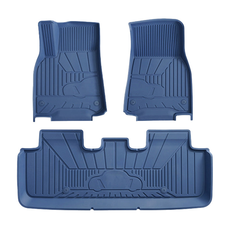 Custom-Fit TPE Car Floor Mats, Heavy-Duty 3D Molded, Waterproof, Eco-Friendly & Pedal-Safe